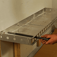 Adjustable Rectangle Bench 33 1/2" to 60" x 14 1/2" x 3" (DIX-BBADJR) Adjustable Rectangle Bench 33 1/2" to 60" x 14 1/2" x 3" (DIX-BBADJR)