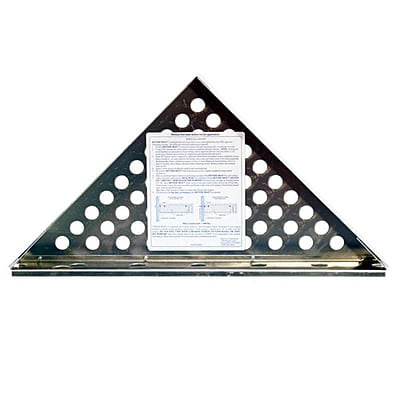 Triangular Bench 17"x 17"x 24" (DIX-BB24)