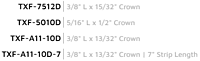 Traxx Crown Staples 3/8" x 13/32" (TRA-A1110D)