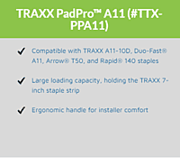 Traxx Crown Staples 3/8" x 13/32" (TRA-A1110D)