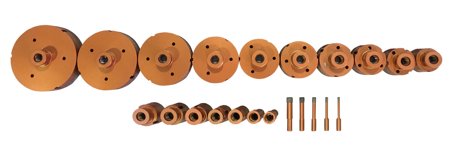 Diamond Drill Bit 2-1/4" Grinder Mount 5/8" PTB57 (UBR-305029281)