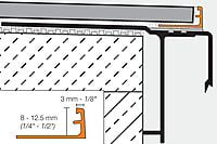 A100ABGB - JOLLY 3/8" ANT BRONZE BRUSHED