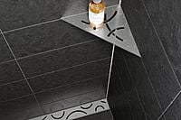 Shelf-E Triangular Curve Matte White MBW (SES1D6MBW)
